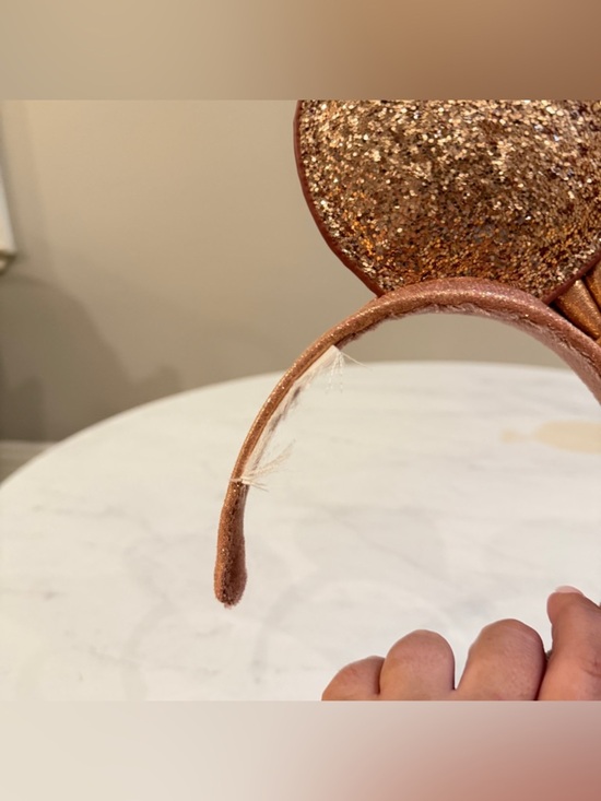 NEW Disney Minnie Ears Headband - Briar Rose Gold main image 4